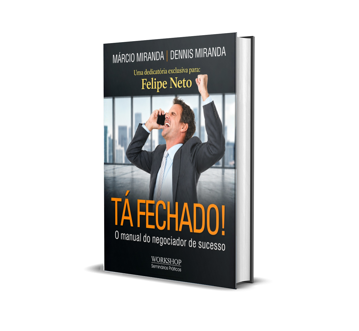 Exemplo de cópia personalizada com o nome do colaborador